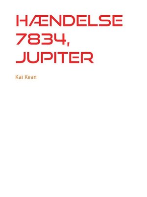 cover image of Hændelse 7834, Jupiter